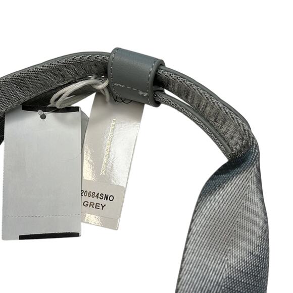 Nico & Olive Small Gray Duffel Bag w/ Double Handles & Removable Strap, NWT - Picture 3 of 8